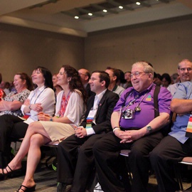 hospitality professionals at an event