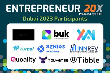 HFTP Announces Participating Startups for Entrepreneur 20X (E20X) at HITEC Dubai co-located with The Hotel Show Dubai